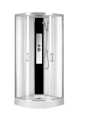Badezimmer-Duschkabinen schwarzer Acryl-ABS Behälter 900*900*215mm